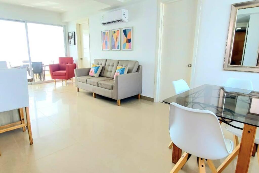 Hermoso Apartamento Vista Al Mar. Edf Palmetto 1 . Cartagena Exterior photo